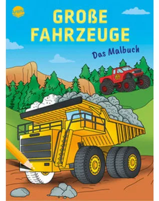 Produktbild von Das Malbuch. Große Fahrzeuge