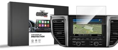 Produktbild von Keramische Autodisplayfolie für Porsche Macan 7" (2014-2018), Grizz Protector