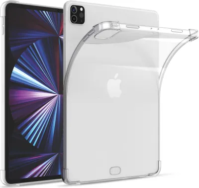 Produktbild von Hülle Kompatibel mit Apple iPad Pro (11.0) (2020-2021) - Transparent Silikon Cover Case Schutzhülle