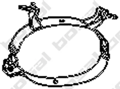 Produktbild von Bosal Halter, Abgasanlage Endschalldämpfer 251-016