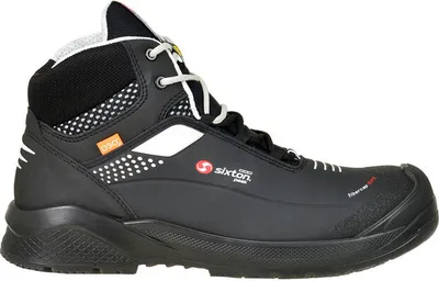 Produktbild von Sixton Arbeitsschuhe Forza High S3 Schwarz/Grau Größe 45