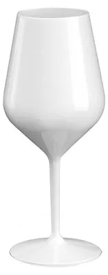 Produktbild von 36 Mehrweg Wein Cocktail Gläser Spritz weiß Tritan 470ml Wiederverwendbar Kunststoff unzerbrechlich