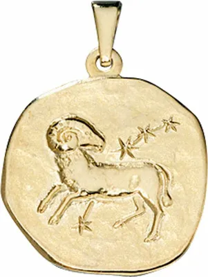 Produktbild von JOBO Anhänger Sternzeichen Widder 333 Gold Gelbgold