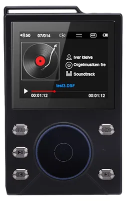 Produktbild von HiFi-MP3-Player, DSD, FLAC, verlustfreie Wiedergabe, hochauflösender Digital-Audio-Player, Bluetooth 5.4, erweiterbar auf bis zu 256 GB, 128 GB, kompakt