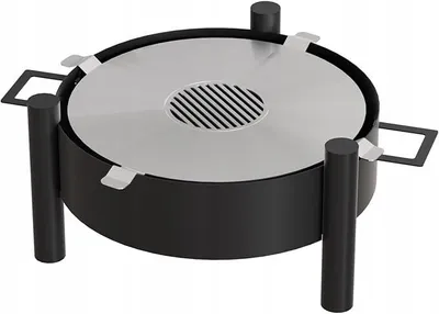 Imagen del producto de Hoguera para jardín, acero. Estufa para jardín, chimenea