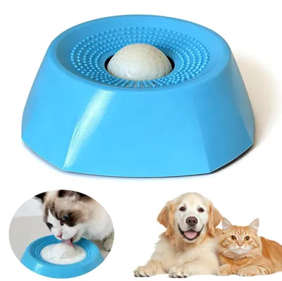 Immagine prodotto di Ciotola per cani Schleckball, antiscivolo, blu, grande