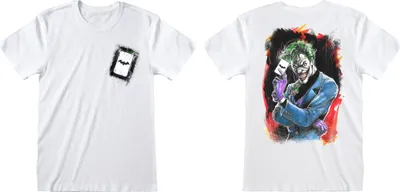 Productafbeelding van Korte T-shirt DC Comics Batman, wit, uni - maat S