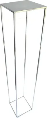 Produktbild von DIXIE STORE Blumenständer - Pflanzenständer aus Metall - 130cm Höhe Silber