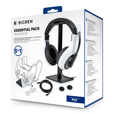 Obrázek produktu pro NACON PS5PACK1, Kabel, Hraní, Sluchátka s mikrofonem, Bílá