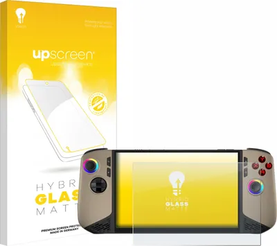 Produktbild von upscreen Entspiegelungs Schutzglas für MSI Claw 8 AI+ Schutzfolie Panzer Folie Glas Display Schutz matt