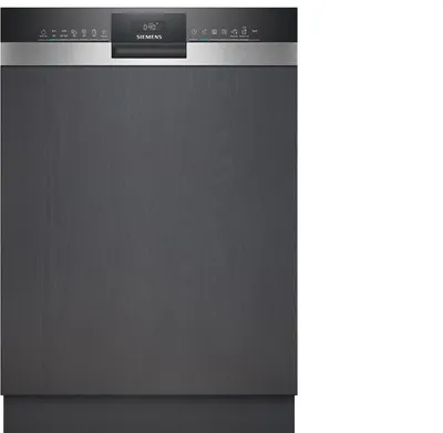 Zdjęcie produktu dla Siemens iQ300 SN53HS03UE, Częściowo wbudowany, Pełny rozmiar (60 cm), Siemens rackMatic, Koszyk i szuflada, 13 komplet., C