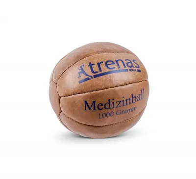 Produktbild von TRENAS Medizinball aus Leder | 1000 g