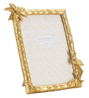 Produktbild von Paris Prix 142635, Einzelbilderrahmen, Polyresin, Glas, Gold, Tisch, 15 x 20 cm, Rechteckig