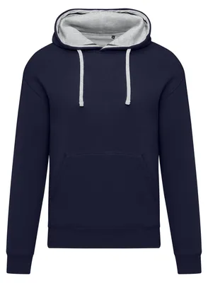 Produktbild von SG Originals - Kapuzenpullover für Herren FK2640 (4XL) (Marineblau/Helle Oxfordfarbe)