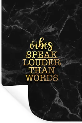 Produktbild von MuchoWow® Wandtattoo Wandsticker Wandaufkleber Zitate - Sprichwörter - Gold - Marmor 20x30 cm Selbstklebend und Repositionierbar - Sticker - Dekorfolie