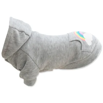 Produktbild von Trixie Hoodie Rainbow Falls hellgrau, Größe: XXS