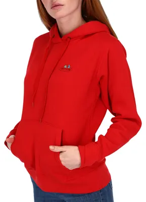 Produktbild von Fruit of the Loom Fruit of the Loom Damen Kapuzenpullover mit kleinem Vintage-Logo