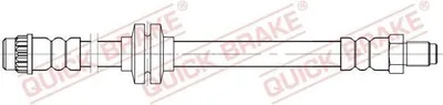 Produktbild von QUICK BRAKE 32.133 Bremsschlauch für RENAULT MASTER III Kasten (FV) MASTER III Pritsche/Fahrgestell (EV, HV, UV) MASTER III Bus (JV) für OPEL
