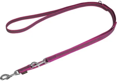 Produktbild von Mystique® Gummierte Umhängeleine Leine 20mm Standard Karabiner purpur 3m