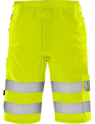 Produktbild von Fristads High Vis Green Shorts Kl. 2 2650 GPLU Warnschutz-Gelb 54