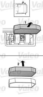Produktbild von VALEO 716012 Innenraumfilter Pollenfilter passend für MERCEDES-BENZ Citaro (O 530) Aktivkohle