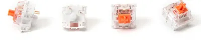 Produktbild von Keychron Silent K Pro Red Leise Switches, Mechanisch, 3-Pin, Linear, MX-Stem, 45g, 110 Stück