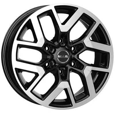 Produktbild von 19 Zoll Alufelge MAK gravel 19"x7.5" 6x205 PCD ET52 74.5mm Felge Schwarz