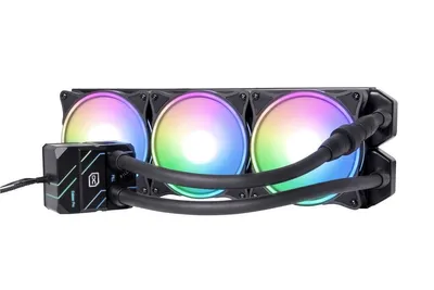 Obrázek produktu pro Alphacool Eisbaer Pro Aurora 360 Processor All-in-one kapalinový chladič 12 cm černá, bílá 1 ks