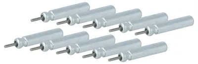 Produktbild von vhbw 10x Stabbatterie Typ CR425 kompatibel mit LED Posen Angeln Schwimmer (25 mAh, 3 V, Li-Ion)