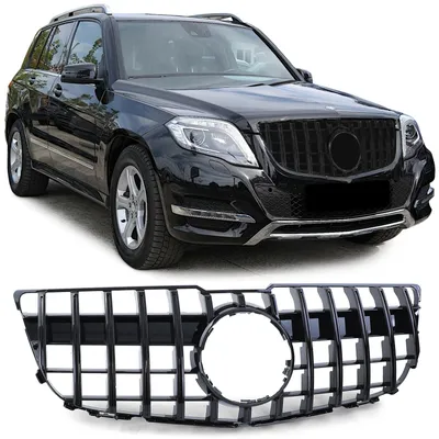 Produktbild von Sport Kühlergrill Schwarz Glanz passt für Mercedes GLK X204 Facelift 2012-2015