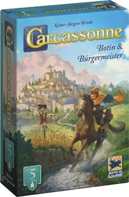 Produktbild von Carcassonne - Erweiterung 5 Botin & Bürgermeister (v3.1)