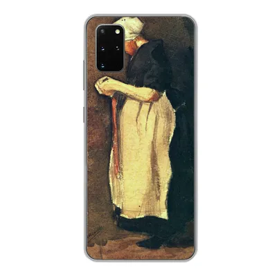 Produktbild von MuchoWow® Handyhülle Schutzhülle Hülle für Samsung Galaxy S20 Plus Die Scheveningerin - Vincent van Gogh Silikon Softcase Handy Hülle - Hartschale