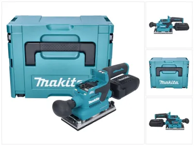 Immagine prodotto di Makita DBO 382 ZJ Levigatrice orbitale a batteria 18 V 93 x 185 mm brushless + Makpac - senza batteria, senza caricabatterie