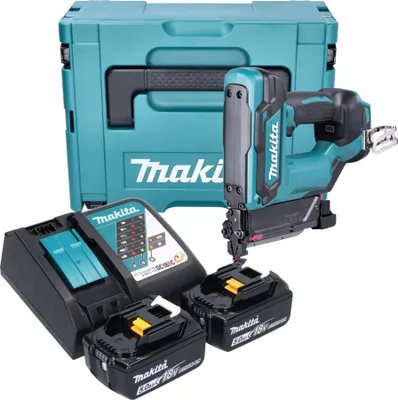 Produktbild von Makita DPT 353 RTJ Akku Stiftnagler 18 V 15 - 35 mm + 2x Akku 5,0 Ah + Ladegerät + Makpac