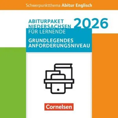 Produktbild von Context - Schwerpunktthema Abitur Englisch Sekundarstufe II. Pflichtmaterialien Abitur Niedersachsen 2026 - Paket für Lernende für das grundlegende Anforderungsniveau - Texthefte