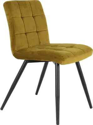 Produktbild von Light & Living - Esszimmerstuhl OLIVE - 50,5x44,5x82cm - Gelb