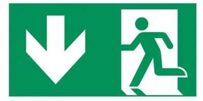 Image de Ceag Systèmes d'éclairage de secours Écran pictogramme 1 facePolyuréthaneISO 7010 40071354132