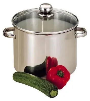 Productafbeelding van Kookpan met deksel, 11 l, 26 cm diameter, roestvrij staal