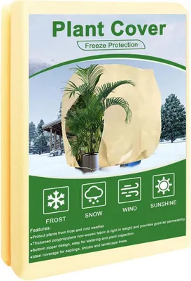 Immagine prodotto di Piante protettive per l'inverno Tenda per lo svernamento Copertura antigelo Palme Olivo 80x100cm