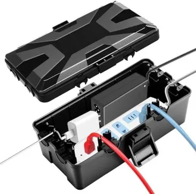 Produktbild von Wasserdichte Außenbox für elektrische Anschlüsse - IP54-Schutz
