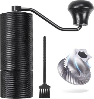 Immagine prodotto di Macinacaffè manuale con regolazione della macinatura a 36 livelli - Macinacaffè manuali per Aeropress, French Press ed espresso