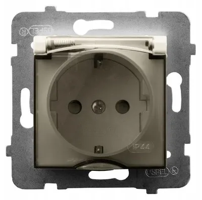 Obrázok produktu pre Ospel GPH-1US/m/27/d, IP44, 16 A, 71 mm, 45 mm, 71 mm, 162 mm