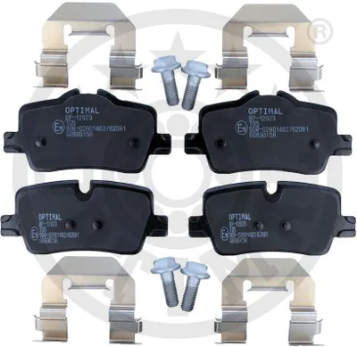 Produktbild von OPTIMAL Bremsbeläge Satz Hinten Bremsklötze für BMW 3 Touring (G21) BP-12923