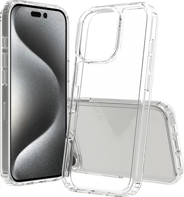 Produktbild von Mobigear Crystal Durchsichtig iPhone 16 Pro Hülle Hardcase Backcover - Transparent
