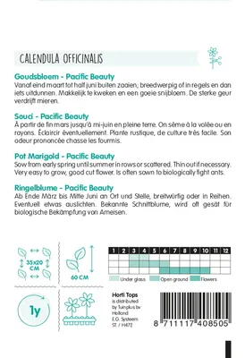 Produktbild von Ringelblume Pacific Beauty | Ringelblumensamen von Hortitops