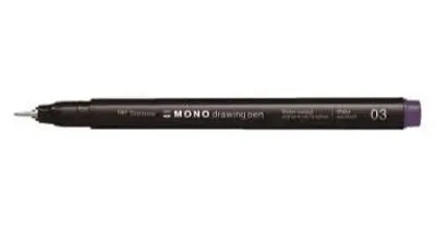 Produktbild von Tombow MONOdrawing Fineliner lila 1 St.