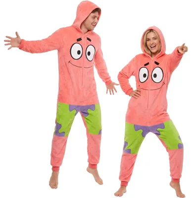 Produktbild von Spongebob Halloween Kostüm Erwachsene Ganzkörperanzug Jumpsuit Karneval
