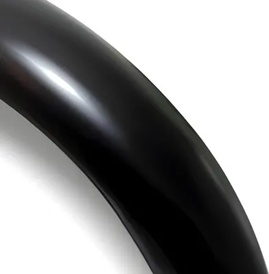 Image de Garde-boue avant, poudre noire - Simson S50, S51, S70