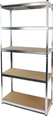 Produktbild von Steckregal Lagerregal Keller Werkstattregal 1800x900x400mm Metall verzinkt