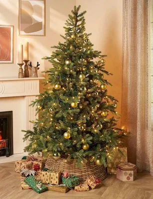 Produktbild von Edelman Black Box Trees LED Weihnachtsbaum Grimshaw 370 LED warmweiß 215 cm grün